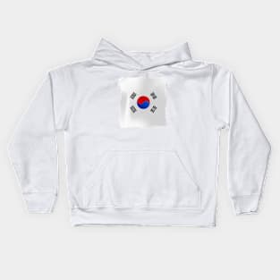 South Korea artwork Kids Hoodie